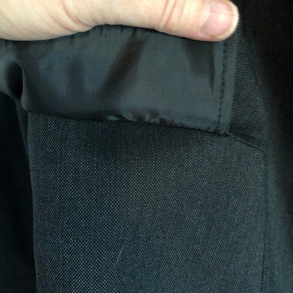 Calvin Klein Charcoal blazer size 10 - Picture 6 of 10